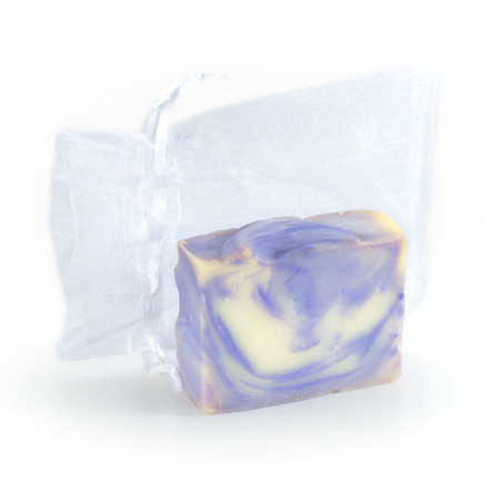 Savon solide, au beurre de Karité et Lavandin Bio (90g)