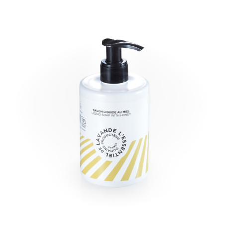 Savon liquide mains, au Miel de Lavande Bio (flacon pompe 300ml)