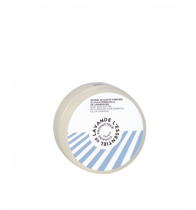 Shea butter with pure essential oil of lavandin