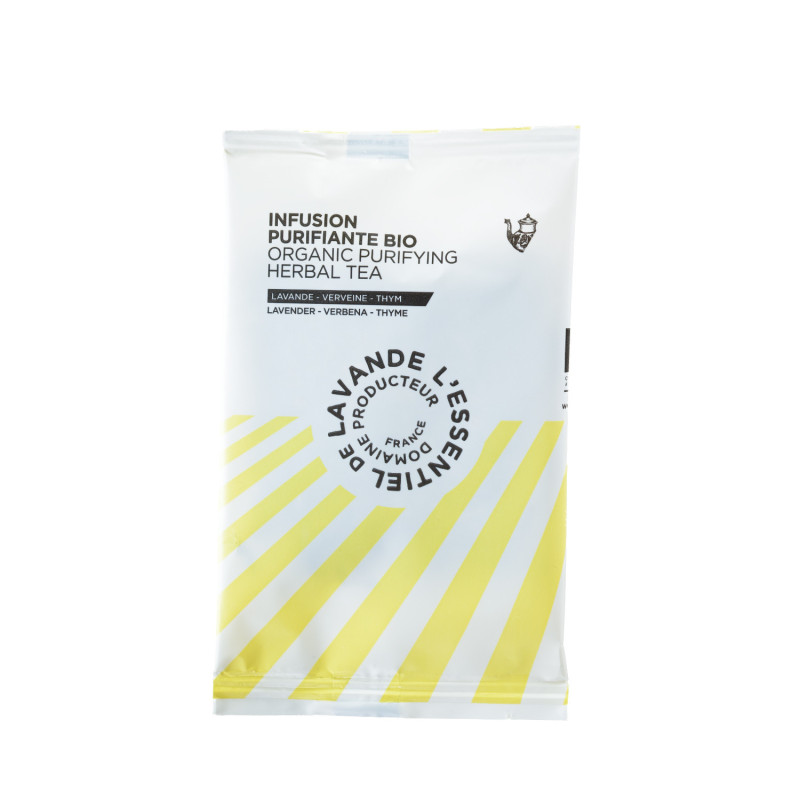 Infusion “Purifiante Bio” - Lavande, Verveine & Thym