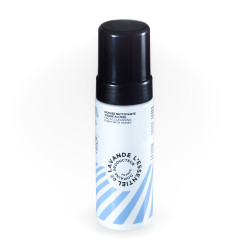 Mousse nettoyante visage au miel de lavande