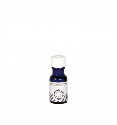 Drops pure essential oil of lavandin